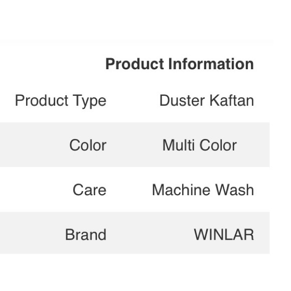 Multi Color Floral Open-Front Duster Kaftan (One Size Fits up to 3X) NWT - Picture 10 of 15